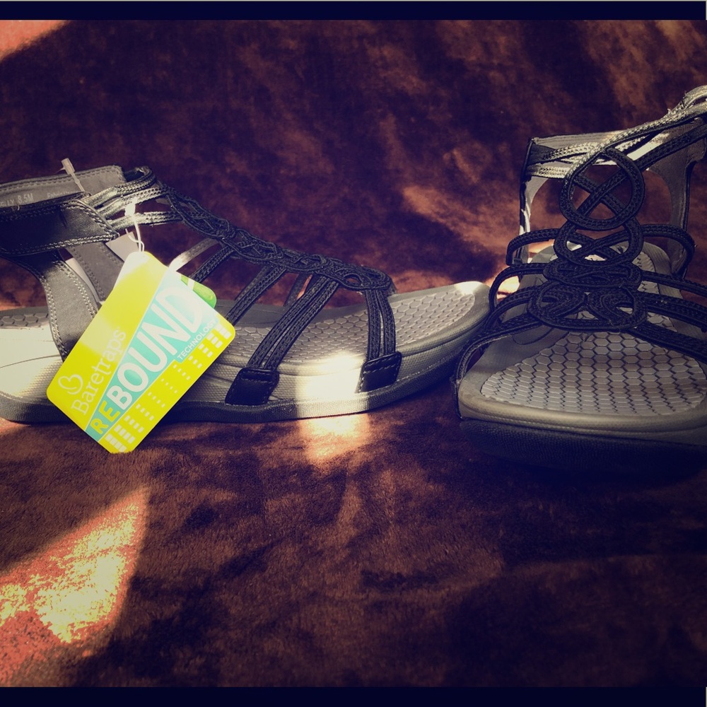 Black sandals